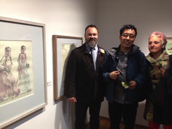 Michael Barnes, Jin Baoping and Dionne Haroutunian